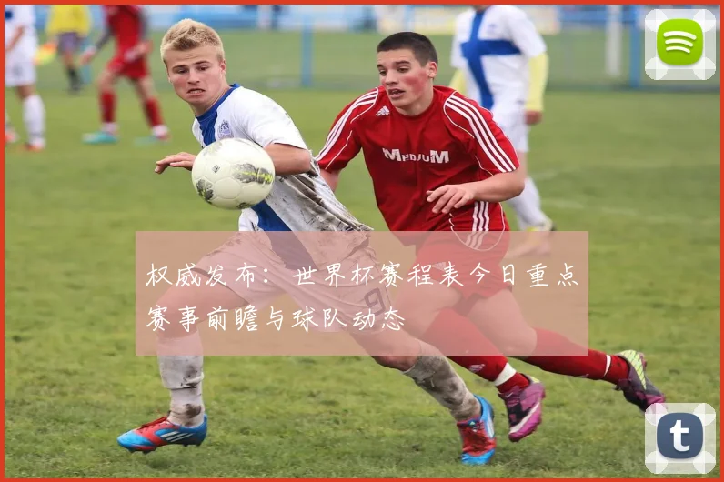 权威发布：世界杯赛程表今日重点赛事前瞻与球队动态